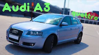 Audi A3 |1 рест |3 кузов | 2007 года |2.0 tdi | Quattro |  #Audi #A3 #AudiA3 #АУДИ #Quattro #2tdi