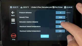 Changing rotation distance on Creality Sonic Pad for an Ender 5+ with MicroSwiss NG extruder