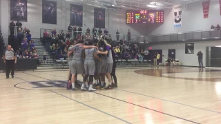 Gaiters women's basketball game end