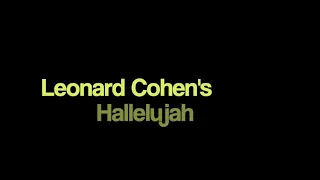 Hallelujah - Playalong in C (slow version)