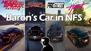 Evolution of Baron's Porsche in Need for Speed Games 2020