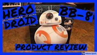 Star Wars Hero Droid BB-8 from Spin Master Toy Review