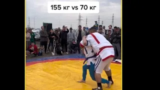 155 & 75 кг🤯. түйе палуан #kazakhstan #казакшакурес #judo