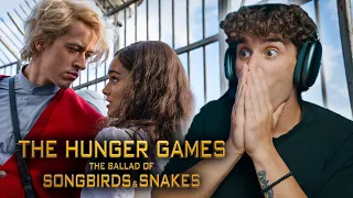 THE HUNGER GAMES: THE BALLAD OF SONGBIRDS AND SNAKES MOVIE REACTION First Time Watching!