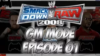 SmackDown vs Raw 2008 GM Mode - Episode 1: Draft Time