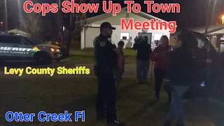 Pt2 COPS Get Called At The Otter Creek Fl Town Hall Council Meeting This Is So Insane! February 20th