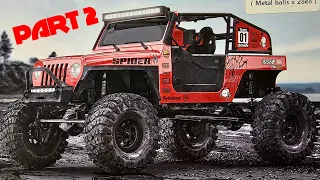 GMADE GS02F SPIDER PORTAL ROCK CRAWLER KIT - PART 2