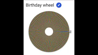 If it lands on your birthday you are out 😀pt:37 #foryou #meme #wheel #birthday #cool  #elimination