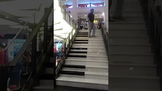 Piano stairs at Berjaya Times Square