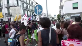 No al ponte sullo Stretto: la manifestazione a Messina [DIRETTA]