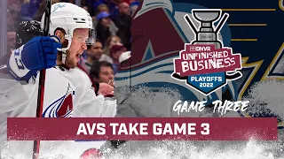 Colorado Avalanche bounce back with gritty Game 3 win over St. Louis Blues | DNVR Avalanche Postgame