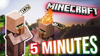 RÉSUMÉ MINECRAFT EN 5 MINUTES !