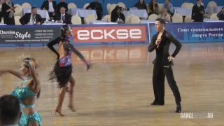 Dmitry Kulebakin - Maria Chernykh, RUS, 1/2 Samba