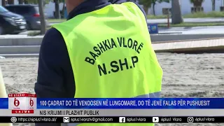 Nis krijimi i plazhit publik -100 çadrat do të vendosen në Lungomare, do të jenë falas për pushuesit