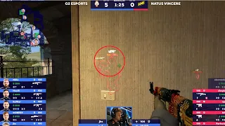 jks INSANE spray control vs s1mple | CSGO