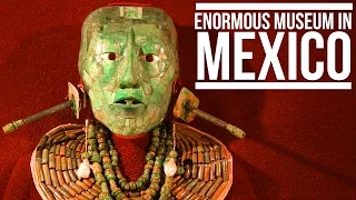 ENORMOUS MUSEUM IN MEXICO (NATIONAL MUSEUM OF ANTHROPOLOGY)| Eileen Aldis