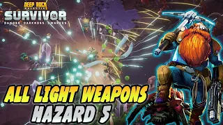 Light Weapon Only Build Made Hazard 5 EASY! | Deep Rock Galactic Survivor