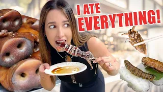 I TRIED THE WEIRDEST JAPANESE FOOD IN TOKYO | Mariale