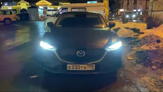 Новая Мазда 6/Mazda 6 2021 г. Подсветка , свет , ночной обзор .