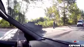 Russian Car Crash Compilation dashcam video today 25 2 2016