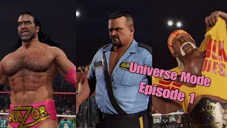 WWE 2k23: Universe Mode | WWF Golden era - Episode 1