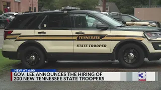 Gov. Lee says Tennessee Highway Patrol hired 200 new troopers over 2 years