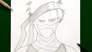 How to draw Zabuza | Naruto | Zabuza step by step : easy tutorial