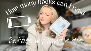 How many books can I read before my kindle dies | HiI’mLiv