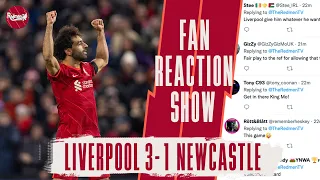 SUBLIME SALAH SCORES AGAIN! | LIVERPOOL 3-1 NEWCASTLE | LFC FAN REACTIONS