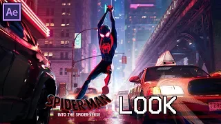 Spider-Man: Into the Spider-Verse Halftone Comicbook Effect Look Tutorial [After Effects]