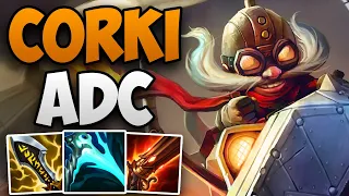 CHALLENGER CARRIES WITH 14.10 CORKI ADC! | CHALLENGER CORKI BOT GAMEPLAY | Patch 14.10 S14