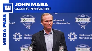 Giants President John Mara Discusses GM & Coach Openings