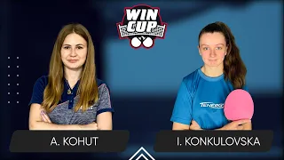 14:45 Alina Kohut - Iryna Konkulovska West 4 WIN CUP 02.05.2024 | TABLE TENNIS WINCUP