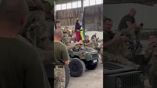 Завітала до прикордонників, які в складі Сил оборони України виконують бойові завдання на Харківщині