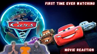 This Is BETTER Than The First One !!! First Time Reacting To CARS 2 | MOVIE MONDAY | Group Reaction