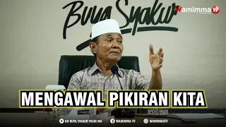 Untuk Menghindari Pikiran Negatif Tidak Dengan Memejamkan Mata ,Tetapi Dengan Mengawal Pikiran Kita