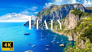 ITALY ( 4K UHD ) - Relaxing Music Along With Beautiful Nature Videos for Stress Relief