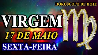 🎇𝐀 𝐬𝐨𝐫𝐭𝐞 𝐞𝐬𝐭á 𝐬𝐨𝐩𝐫𝐚𝐧𝐝𝐨 𝐞𝐦 𝐬𝐮𝐚 𝐝𝐢𝐫𝐞çã𝐨🎉 Virgem♍ 17 de Maio 2024| Horóscopo de hoje