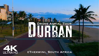 DURBAN 2024 🇿🇦 Drone Aerial 4K | eThekwini KwaZulu-Natal South Africa