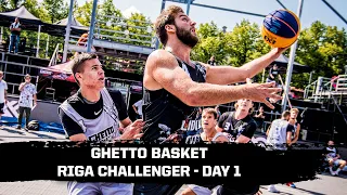 RE-LIVE - Ghetto Basket Riga Challenger 2019 - Day 1