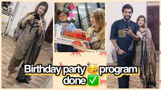 Birthday party 🥳 bhabi logo sab ko dia surprise