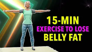 15-MINUTE EXERCISE FOR SENIORS TO LOSE BELLY FAT