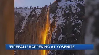 Stunning 'Firefall' Captured At Yosemite