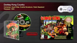 Donkey Kong Country (Full OST) - SNES