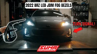 Installing JDM DRL Fog Lights w/ Turn Signals on my 2022 BRZ!!! - Suma Performance