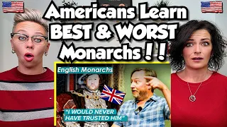 American Couple Reacts: Who Was The Best English Monarch? David Mitchell & Dan Snow Rates The Royals