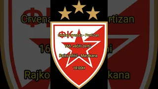 166. večiti derbi | Crvena zvezda - Partizan; 27.02.2022 18:00H