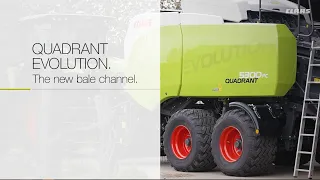 CLAAS | QUADRANT EVOLUTION. The new bale channel.