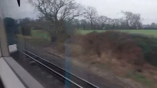 Onboard Southern Class 377 302 Arriving into Bosham The 8th of March 2023
