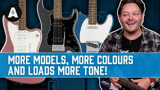 Squier's Best-Selling Affinity Series Just Got a Whole Lot Better!